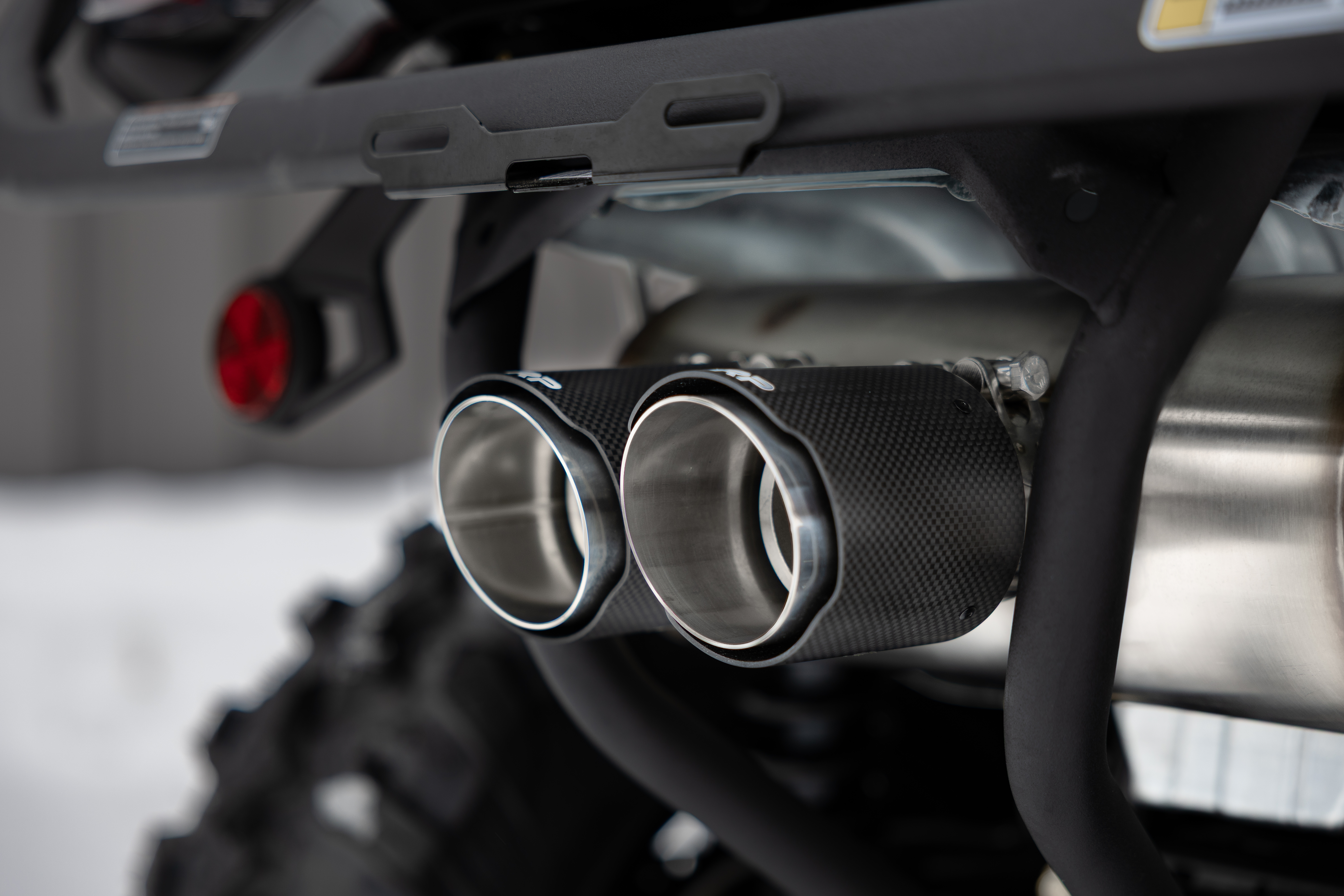 MBRP Exhaust AT-9224PT MBRP 6-Inch Single Slip-on, Dual Outlet, Performance.